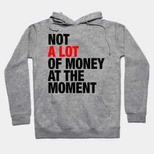 Not A Lot Of Money At The Moment Hoodie